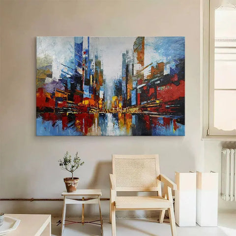 Vibrant Urban Reflections #CDFB00591