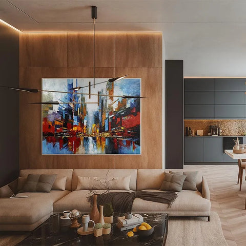 Vibrant Urban Reflections #CDFB00591