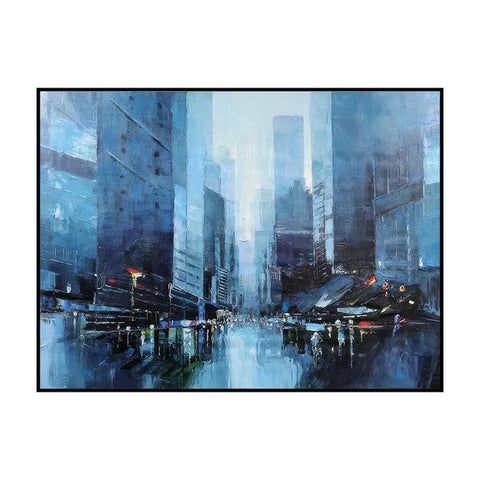 Serene Reflection of the Blue City #CDFB00603