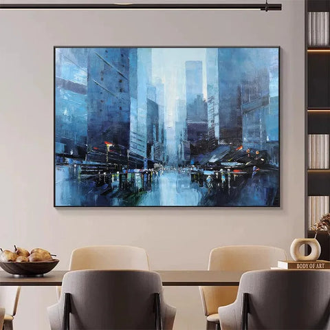 Serene Reflection of the Blue City #CDFB00603