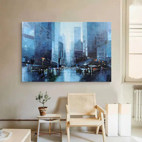 Serene Reflection of the Blue City #CDFB00603