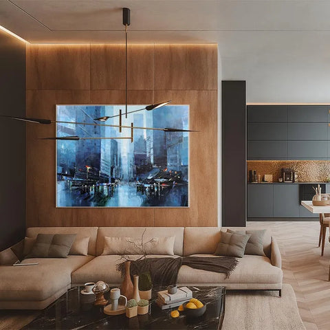 Serene Reflection of the Blue City #CDFB00603