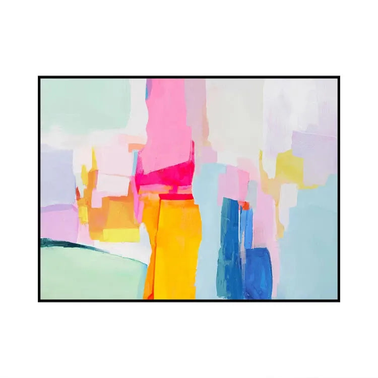 Vibrant Chaos in Motion #CDFB00612