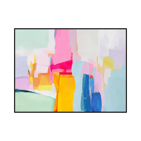 Vibrant Chaos in Motion #CDFB00612