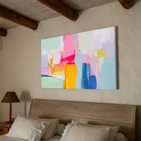 Vibrant Chaos in Motion #CDFB00612