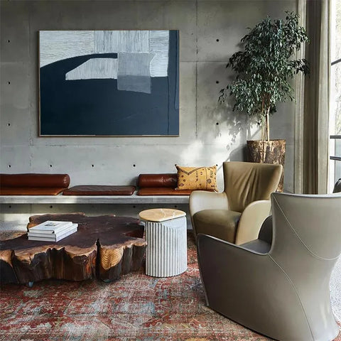 Azure Echoes of Form #CDFB00619