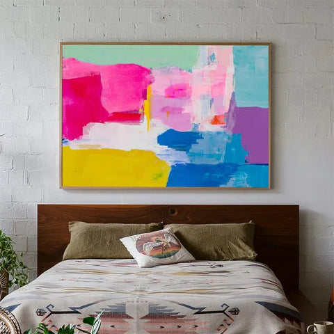 Vibrant Chaos of Colors #CDFB00658