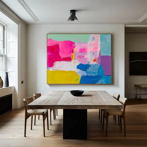 Vibrant Chaos of Colors #CDFB00658