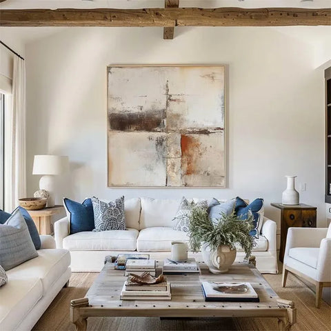 Earthen Harmony with Orange Pulse #CDFB00665