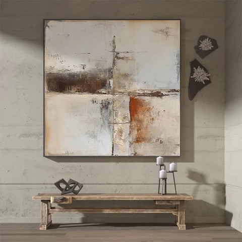 Earthen Harmony with Orange Pulse #CDFB00665