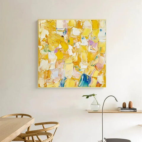 Vibrant Chaos in Yellow #CDFB00674