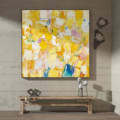 Vibrant Chaos in Yellow #CDFB00674