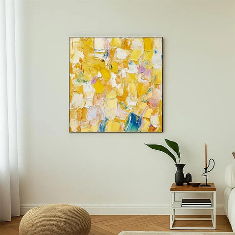 Vibrant Chaos in Yellow #CDFB00674