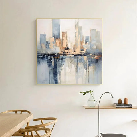 Serene Skyline Reflections #CDFB00675