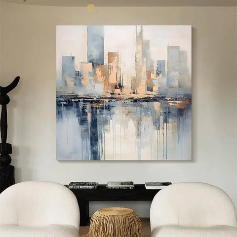 Serene Skyline Reflections #CDFB00675