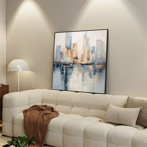 Serene Skyline Reflections #CDFB00675