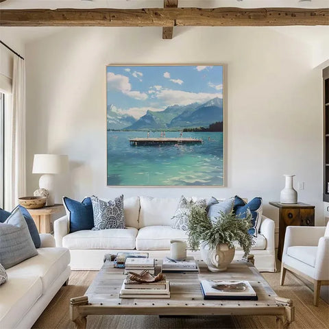 Serenity by the Turquoise Pier #CDFB00708