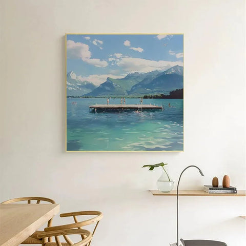 Serenity by the Turquoise Pier #CDFB00708