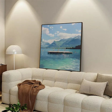 Serenity by the Turquoise Pier #CDFB00708