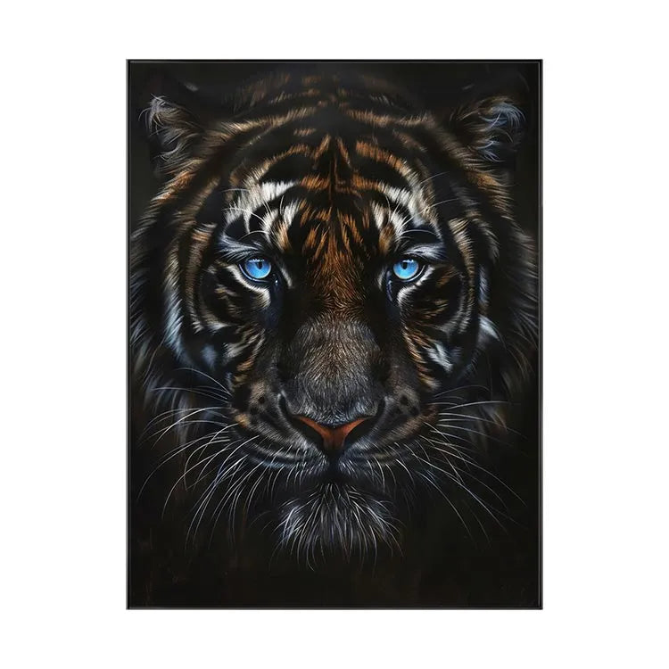 Azure Gaze of the Striped Sovereign #CDFB00734