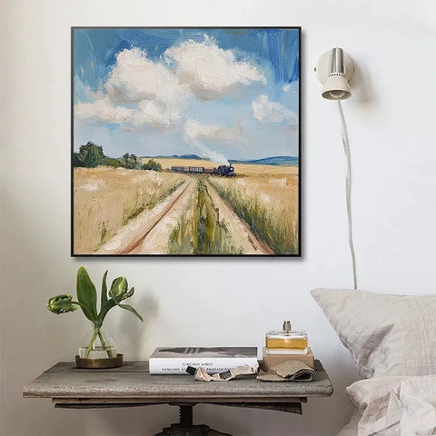 Serene Journey Through the Countryside #CDFB00751