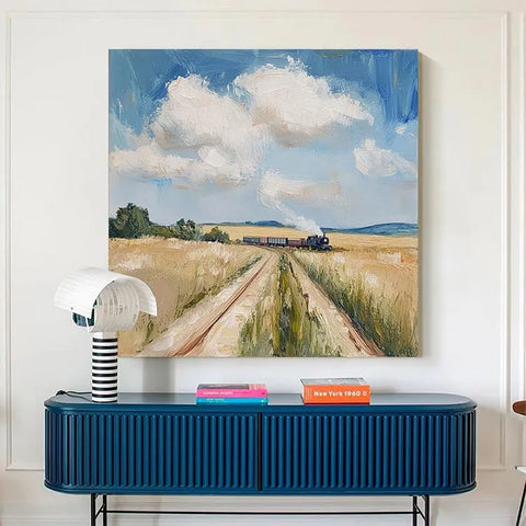 Serene Journey Through the Countryside #CDFB00751