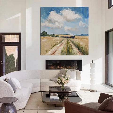 Serene Journey Through the Countryside #CDFB00751