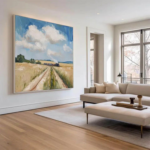 Serene Journey Through the Countryside #CDFB00751