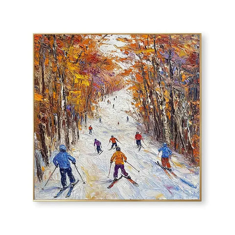 Autumn Ski Serenity #CDFB00760