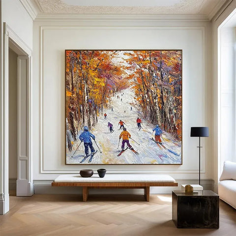 Autumn Ski Serenity #CDFB00760