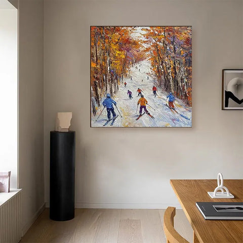 Autumn Ski Serenity #CDFB00760