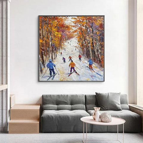 Autumn Ski Serenity #CDFB00760