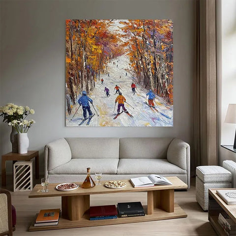 Autumn Ski Serenity #CDFB00760