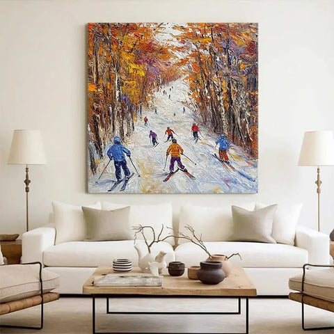 Autumn Ski Serenity #CDFB00760