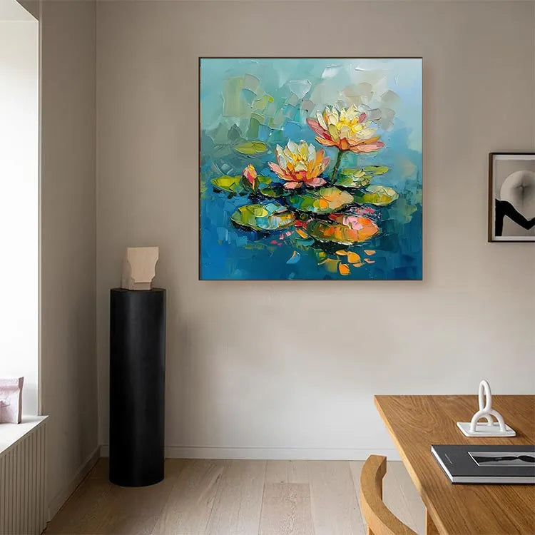 Serene Bloom on Azure Waters #CDFB00764