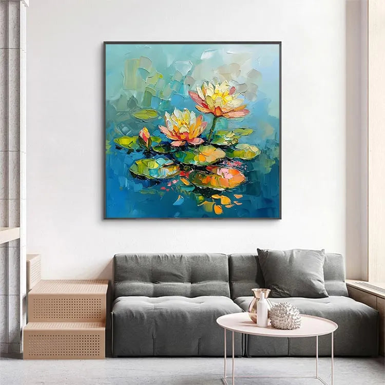 Serene Bloom on Azure Waters #CDFB00764