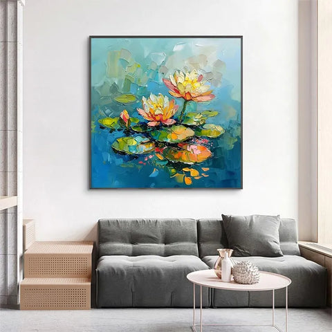 Serene Bloom on Azure Waters #CDFB00764