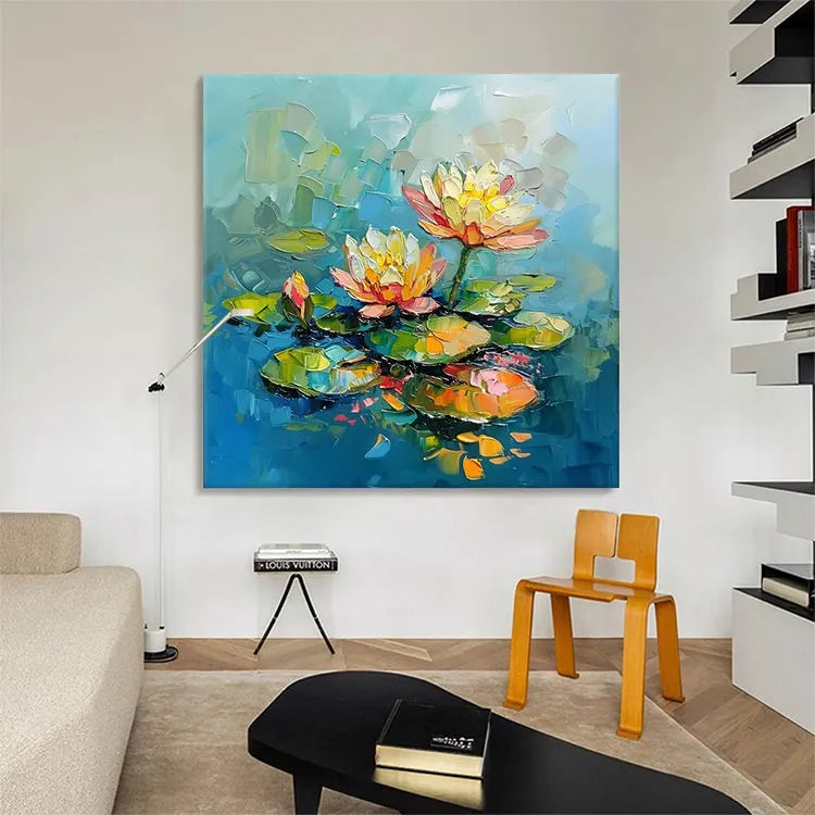Serene Bloom on Azure Waters #CDFB00764