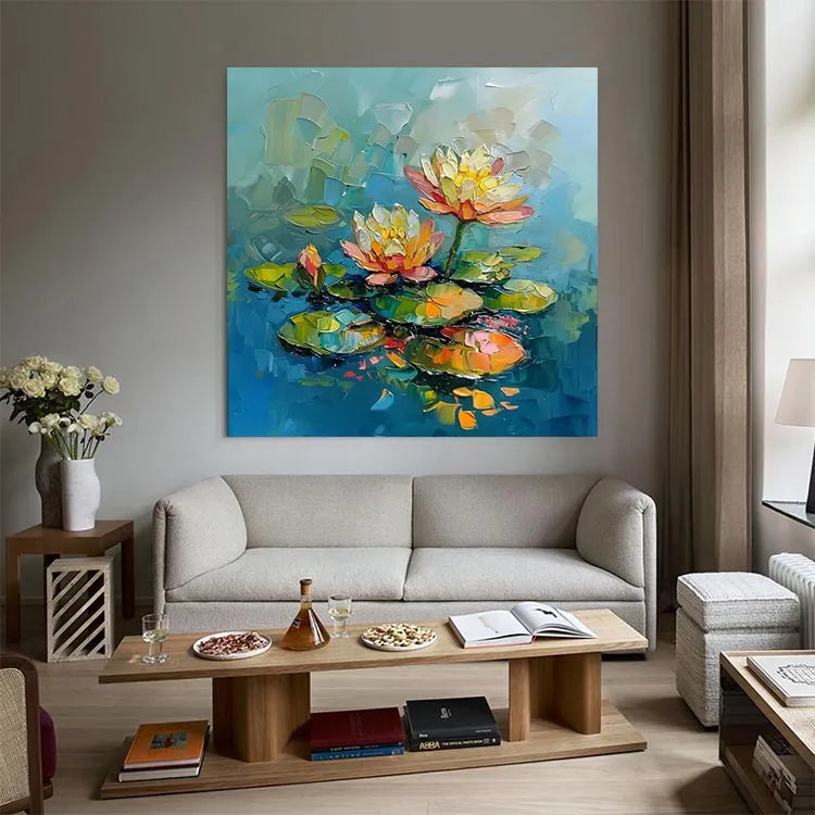 Serene Bloom on Azure Waters #CDFB00764