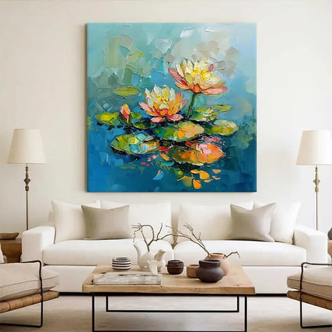 Serene Bloom on Azure Waters #CDFB00764