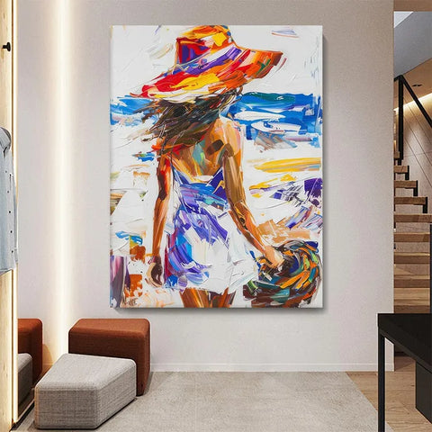 Whimsical Winds of Orange and Blue #CDFB00771