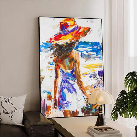 Whimsical Winds of Orange and Blue #CDFB00771