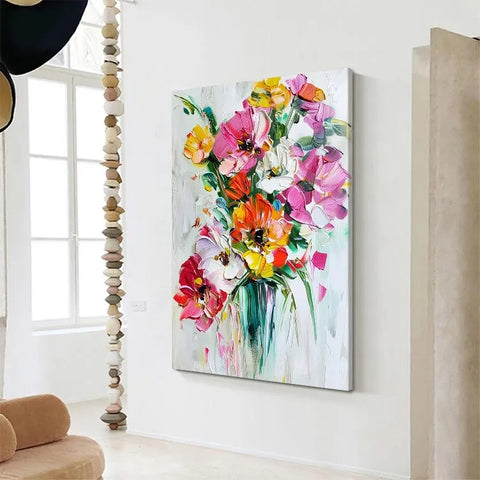 Vibrant Blossoms in Glass #CDFB00776