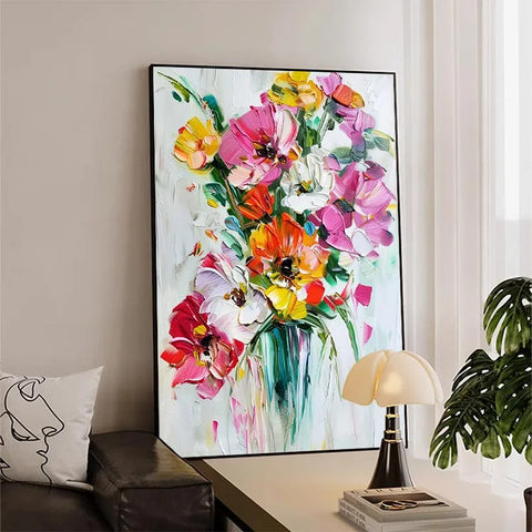 Vibrant Blossoms in Glass #CDFB00776