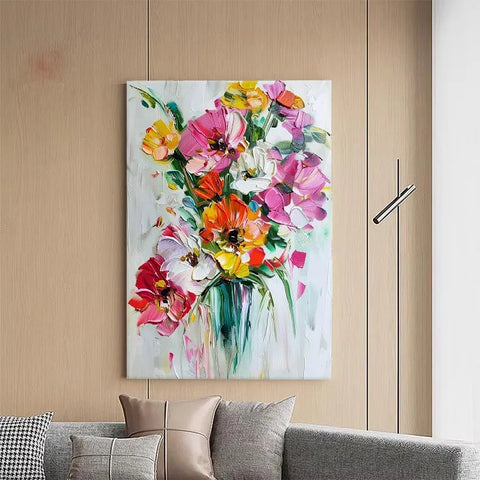 Vibrant Blossoms in Glass #CDFB00776