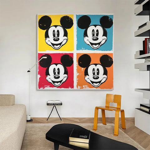 Vintage Mickey Mosaic #CDFB00786