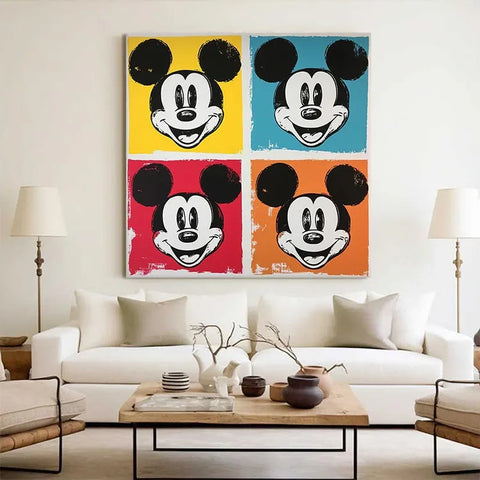 Vintage Mickey Mosaic #CDFB00786