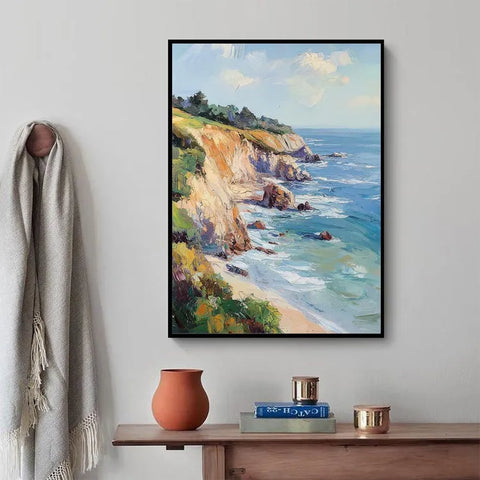 Serene Coastal Cliffs #CDFB00789