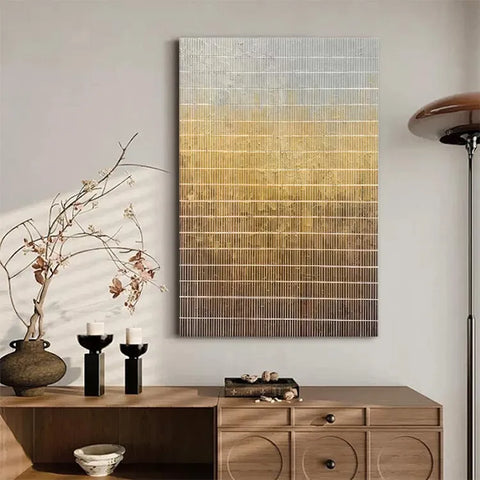 Gilded Gridscape #CDFB00790