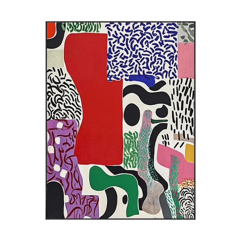 Crimson Geometry in Motion #CDFB00793